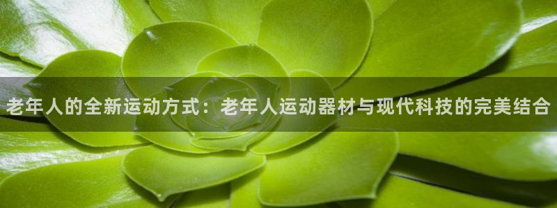 征途国际五金厂：老年人的全新运动方式：老年人运动器材