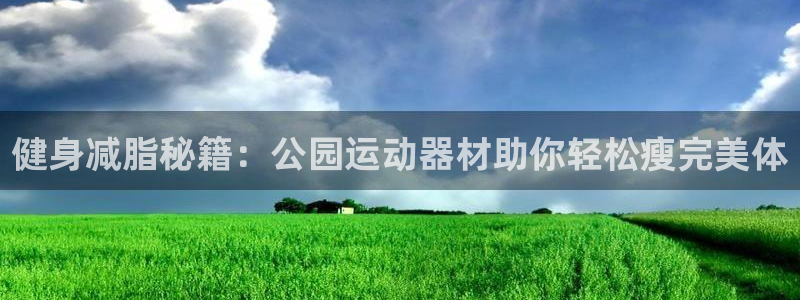 征途国际官网：健身减脂秘籍：公园运动器材助你轻松瘦完美体